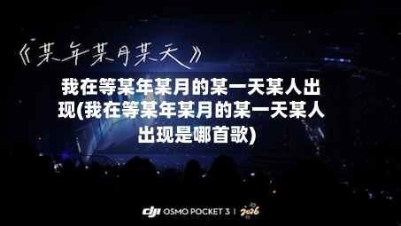 我在等某年某月的某一天某人出现(我在等某年某月的某一天某人出现是哪首歌)