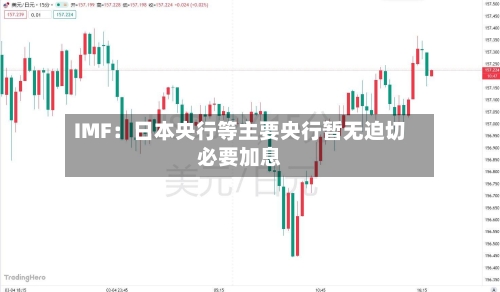 IMF：日本央行等主要央行暂无迫切必要加息