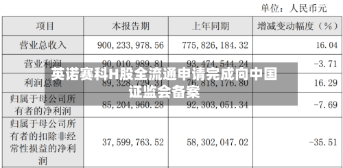 英诺赛科H股全流通申请完成向中国证监会备案-第1张图片