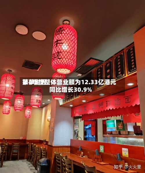 莎莎世界第4季度整体营业额为12.33亿港元 同比增长30.9%-第2张图片