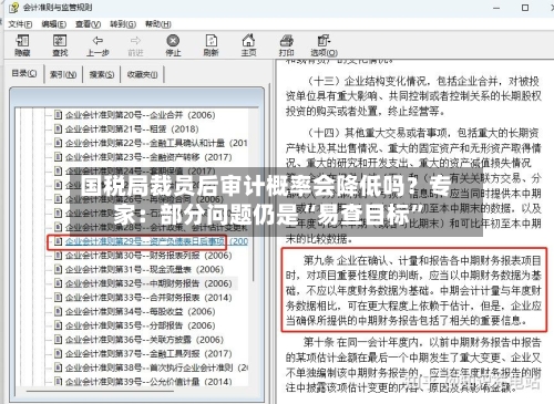 国税局裁员后审计概率会降低吗？专家：部分问题仍是“易查目标”-第2张图片