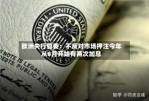 欧洲央行管委：不反对市场押注今年从6月开始有两次加息-第2张图片
