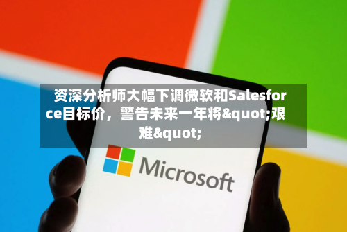 资深分析师大幅下调微软和Salesforce目标价，警告未来一年将"艰难"-第3张图片