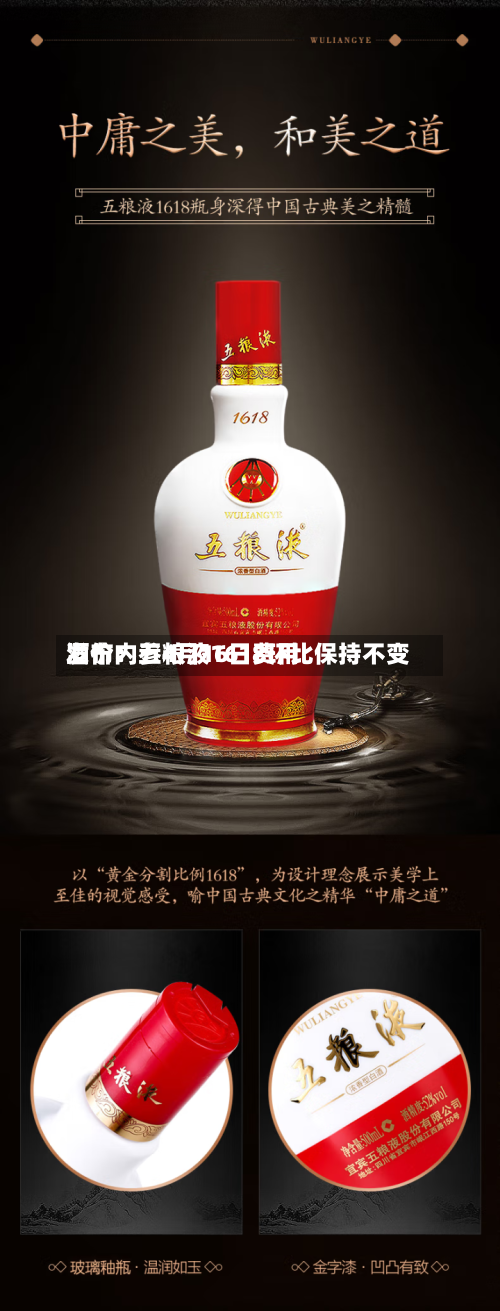 酒价内参4月16日费用发布：五粮液1618环比保持不变-第2张图片