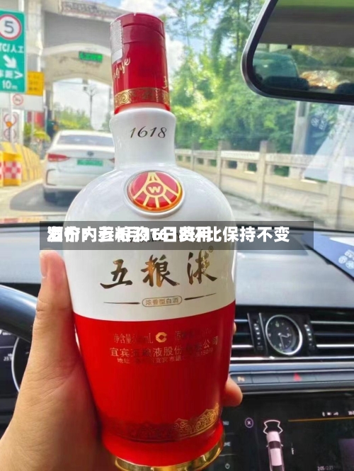 酒价内参4月16日费用发布：五粮液1618环比保持不变-第3张图片