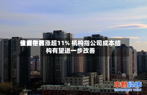 佳鑫世界资源午前涨超11% 机构指公司成本结构有望进一步改善-第2张图片