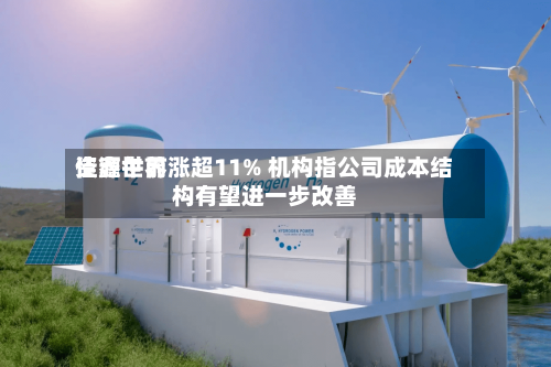 佳鑫世界资源午前涨超11% 机构指公司成本结构有望进一步改善-第3张图片