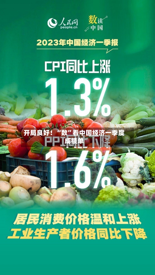 开局良好！“数”看中国经济一季度成绩单-第1张图片