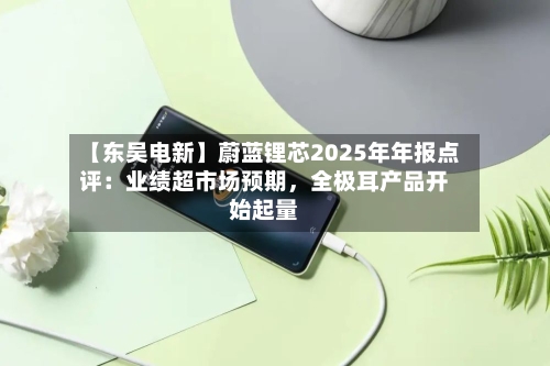 【东吴电新】蔚蓝锂芯2025年年报点评：业绩超市场预期，全极耳产品开始起量-第2张图片