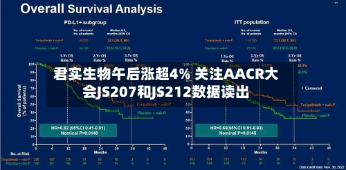 君实生物午后涨超4% 关注AACR大会JS207和JS212数据读出-第1张图片