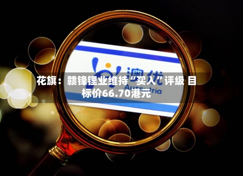 花旗：赣锋锂业维持“买入”评级 目标价66.70港元-第1张图片