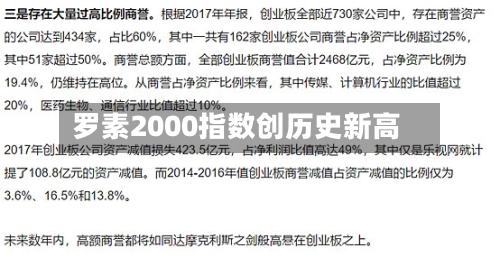 罗素2000指数创历史新高-第1张图片