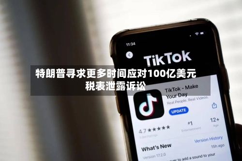 特朗普寻求更多时间应对100亿美元税表泄露诉讼-第1张图片