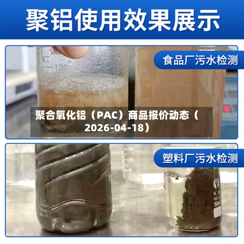 聚合氧化铝（PAC）商品报价动态（2026-04-18）-第3张图片