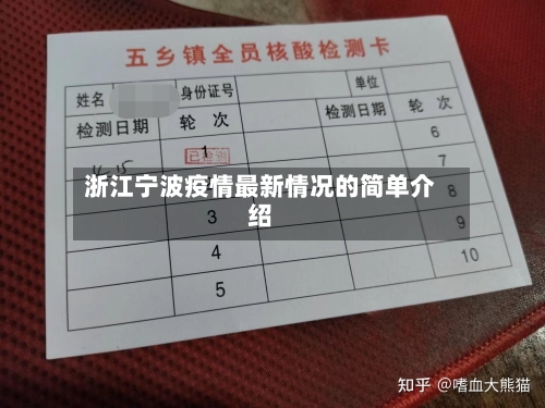 浙江宁波疫情最新情况的简单介绍-第3张图片