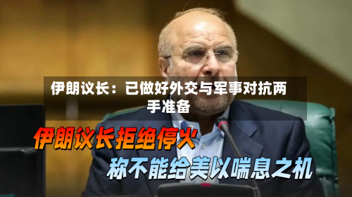 伊朗议长：已做好外交与军事对抗两手准备-第2张图片