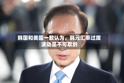 韩国和美国一致认为	，韩元汇率过度波动是不可取的-第2张图片