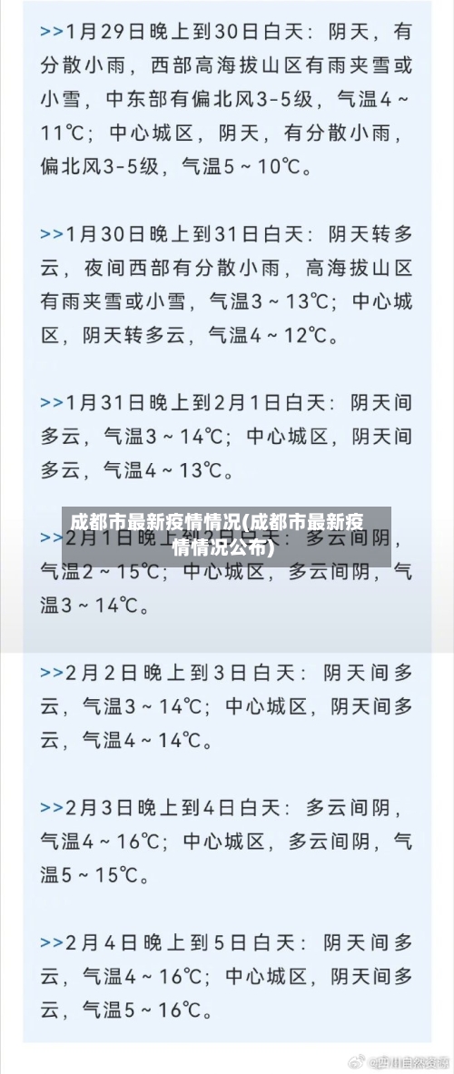 成都市最新疫情情况(成都市最新疫情情况公布)-第1张图片
