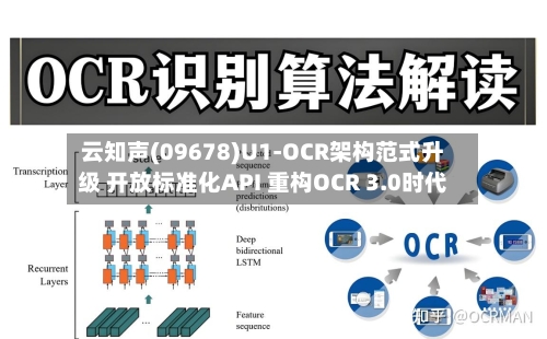 云知声(09678)U1-OCR架构范式升级 开放标准化API 重构OCR 3.0时代-第1张图片