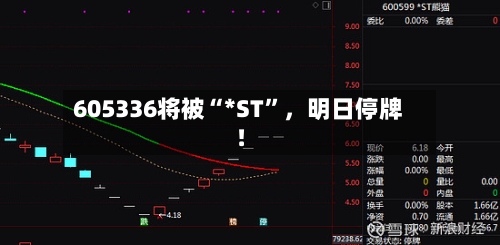 605336将被“*ST”，明日停牌！-第3张图片
