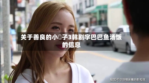 关于善良的小峓子3韩剧字巴巴鱼汤饭的信息-第3张图片