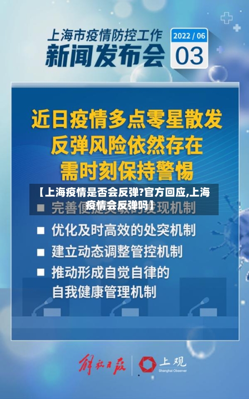 【上海疫情是否会反弹?官方回应,上海疫情会反弹吗】-第1张图片