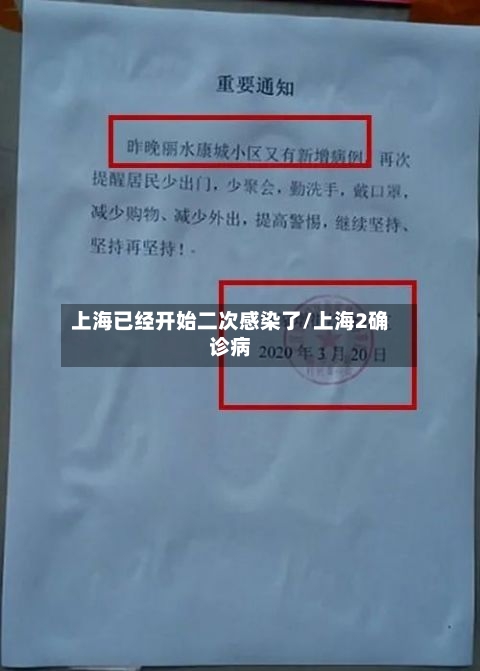 上海已经开始二次感染了/上海2确诊病-第3张图片
