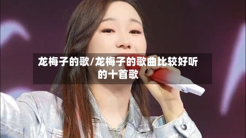 龙梅子的歌/龙梅子的歌曲比较好听的十首歌-第2张图片