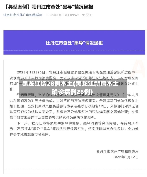 黑龙江增28例本土(黑龙江新增本土确诊病例26例)-第3张图片
